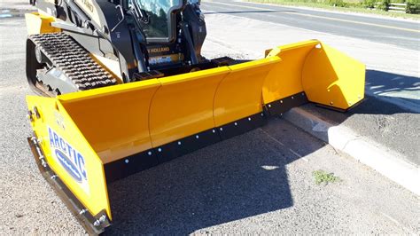 arctic snow pusher for skid steer|skid steer snow pusher dxf.